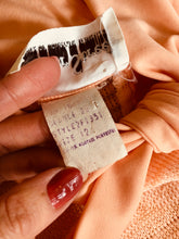 Load image into Gallery viewer, 1970’s Bleeker Street Salmon Colored Sweater Combo Dress