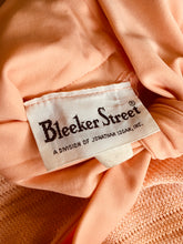 Load image into Gallery viewer, 1970’s Bleeker Street Salmon Colored Sweater Combo Dress