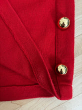 Load image into Gallery viewer, 1980’s Harve Benard Red Sweater Dress
