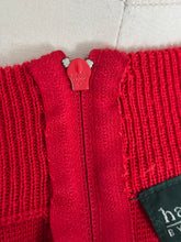 Load image into Gallery viewer, 1980’s Harve Benard Red Sweater Dress