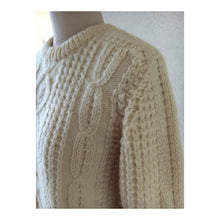 Load image into Gallery viewer, Fisherman’s Sweater in Natural Wool