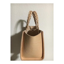 Load image into Gallery viewer, Braided Handle Liten Tote Bag