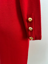 Load image into Gallery viewer, 1980’s Harve Benard Red Sweater Dress
