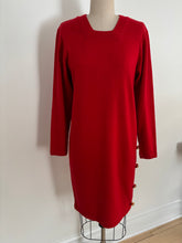 Load image into Gallery viewer, 1980’s Harve Benard Red Sweater Dress
