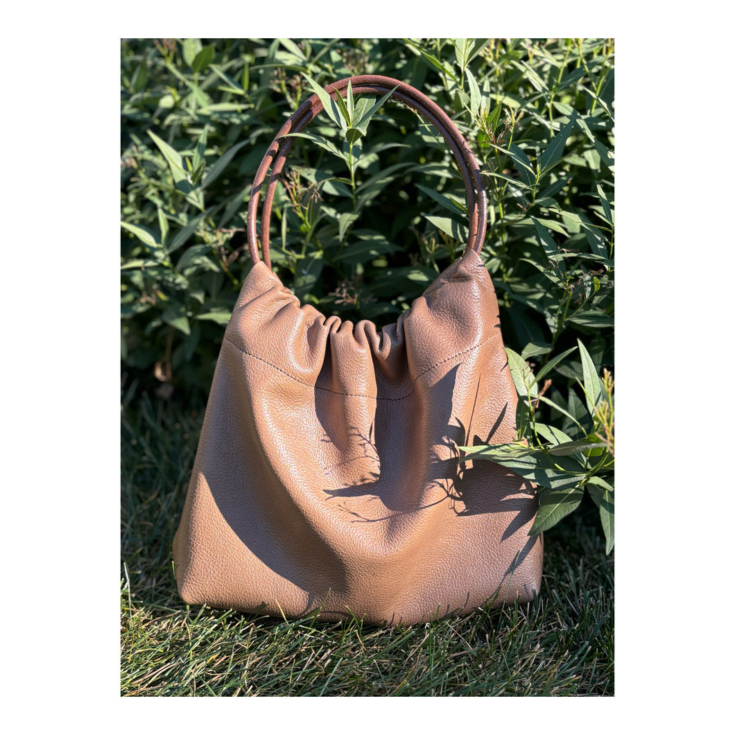 Taupe Bucket / Tote Bag